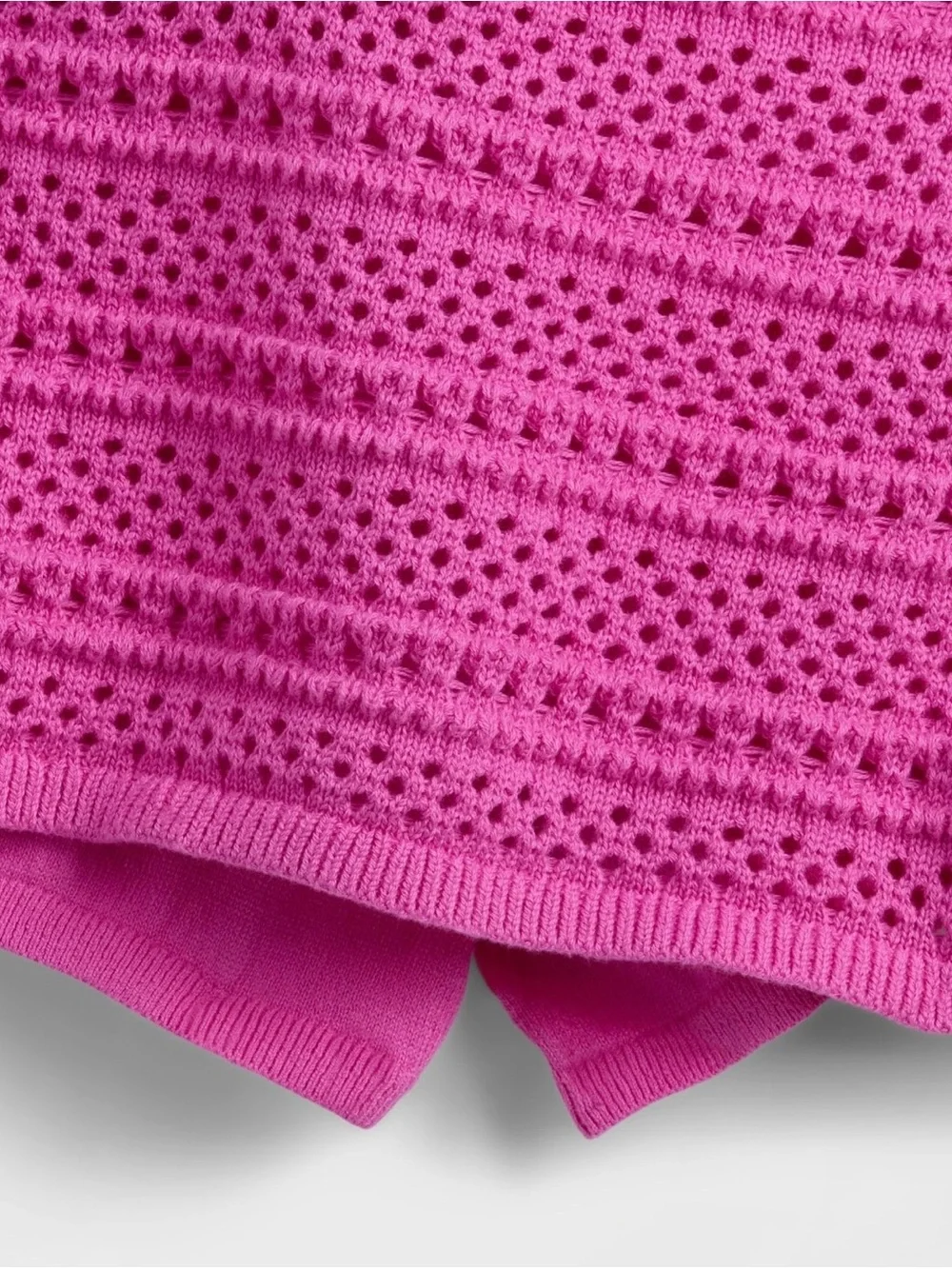 💗 GAP Pink Crochet Skort and Top Matching Set